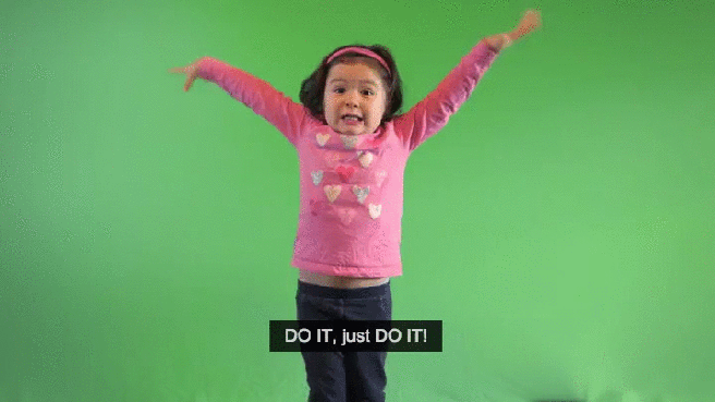 3-Year-old reenacted the Shia LaBeouf's Just Do It Speech - Imgur.gif
